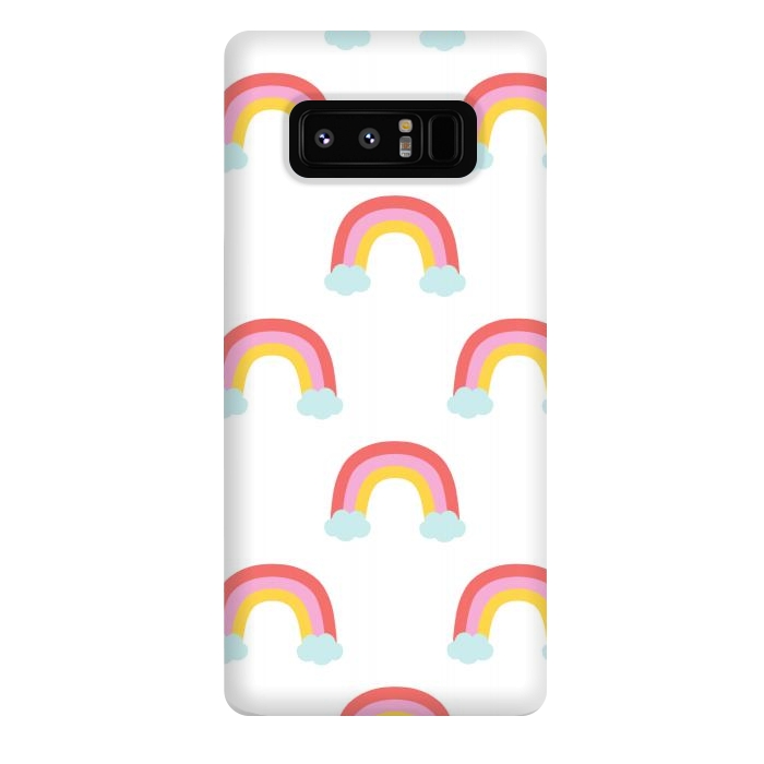 Galaxy Note 8 StrongFit Rainbows by Sam Pernoski