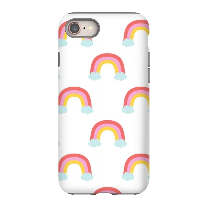 iPhone 8 StrongFit Rainbows by Sam Pernoski