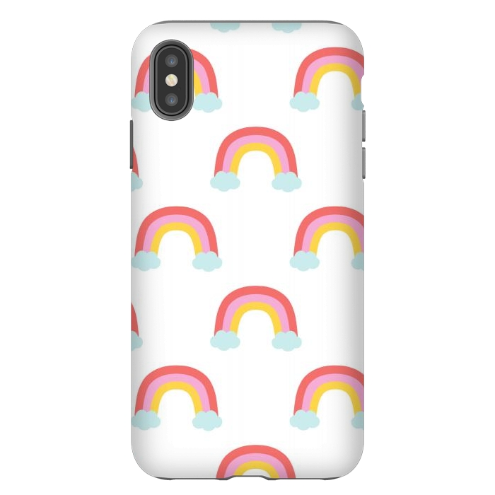 iPhone Xs Max StrongFit Rainbows by Sam Pernoski