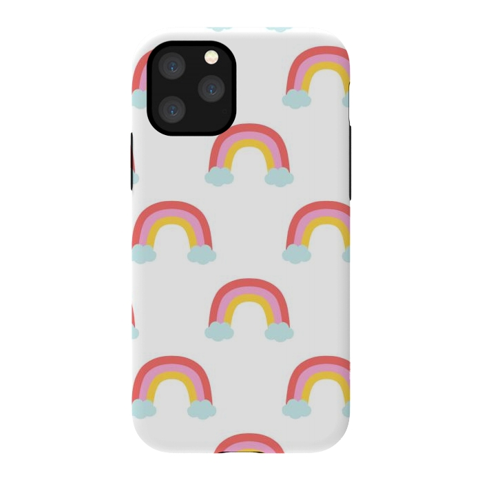iPhone 11 Pro StrongFit Rainbows by Sam Pernoski