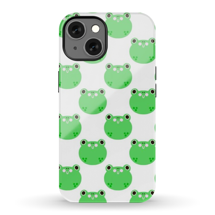 iPhone 13 StrongFit Happy Frogs by Sam Pernoski