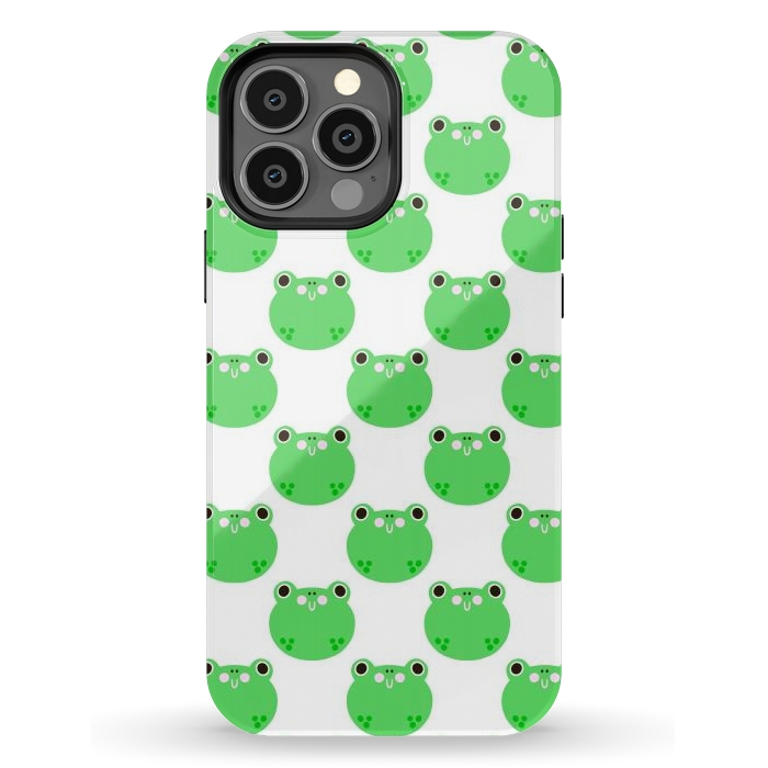 iPhone 13 Pro Max StrongFit Happy Frogs by Sam Pernoski