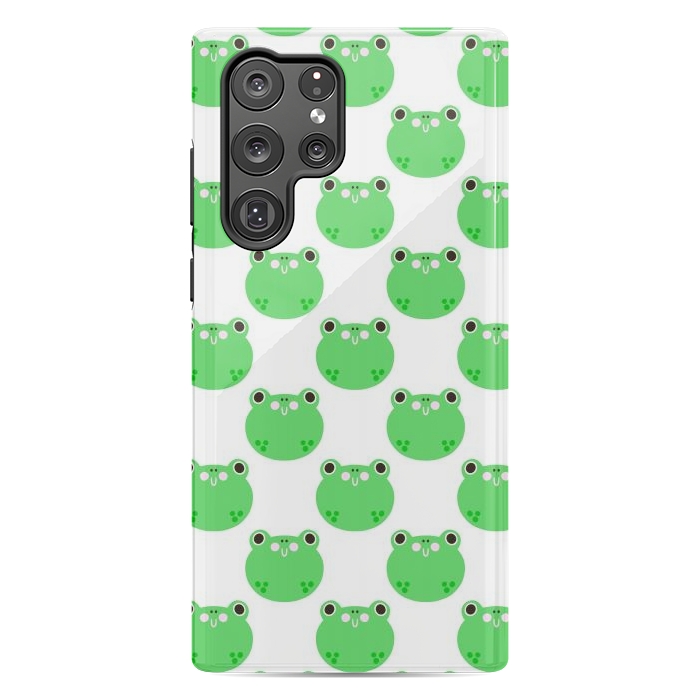 Galaxy S22 Ultra StrongFit Happy Frogs by Sam Pernoski
