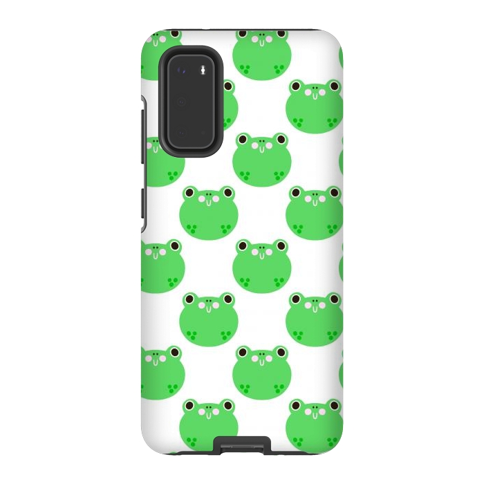 Galaxy S20 StrongFit Happy Frogs by Sam Pernoski