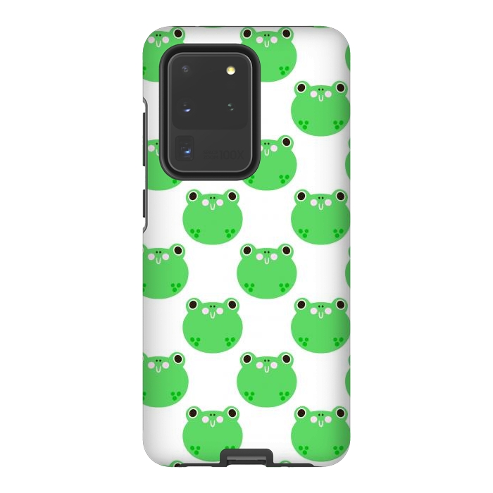 Galaxy S20 Ultra StrongFit Happy Frogs by Sam Pernoski