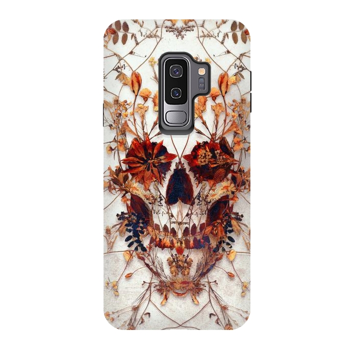 Galaxy S9 plus StrongFit Delicate Skull by Ali Gulec