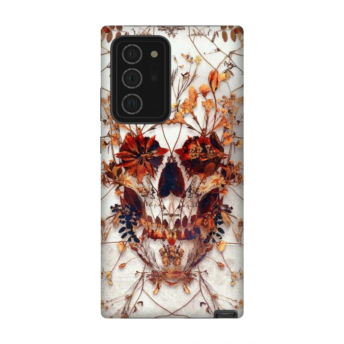Galaxy Note 20 Ultra StrongFit Delicate Skull by Ali Gulec