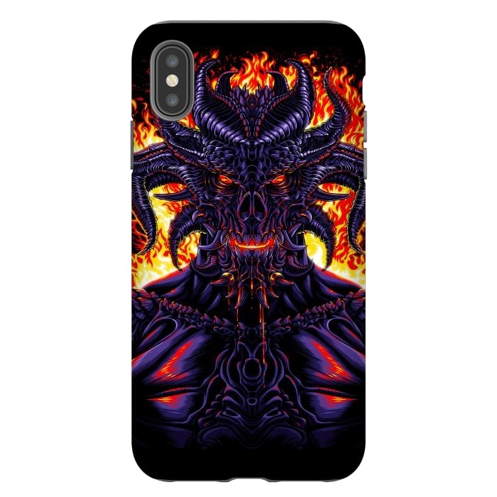 iPhone Xs Max StrongFit Demon from hell by Alberto