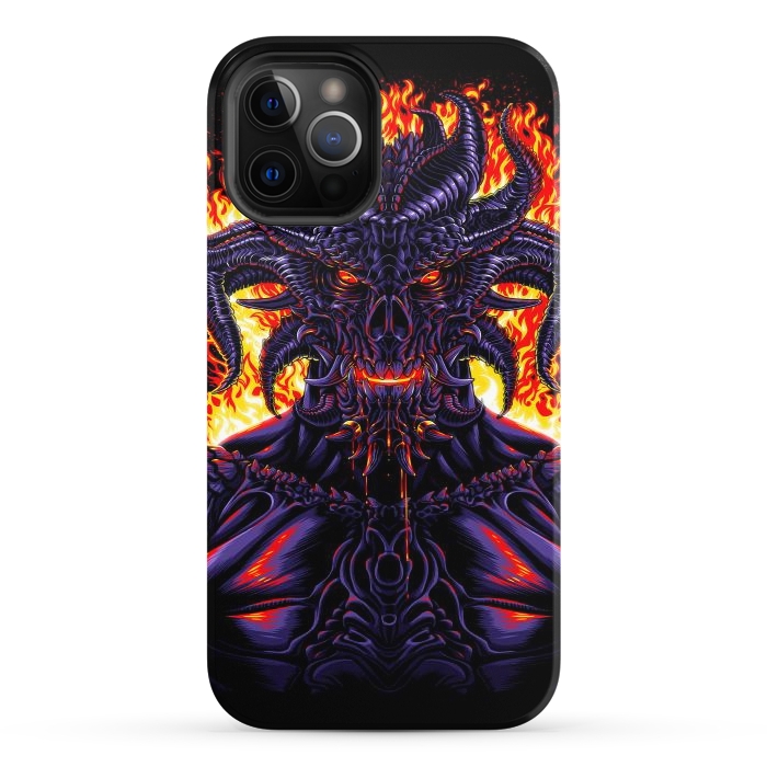 iPhone 12 Pro StrongFit Demon from hell by Alberto