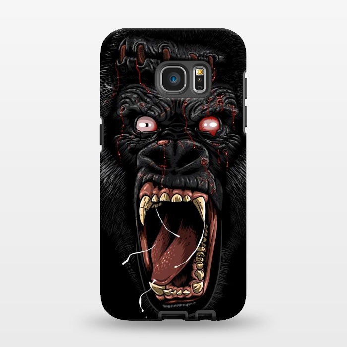 Galaxy S7 EDGE StrongFit Zombie Gorilla by Alberto