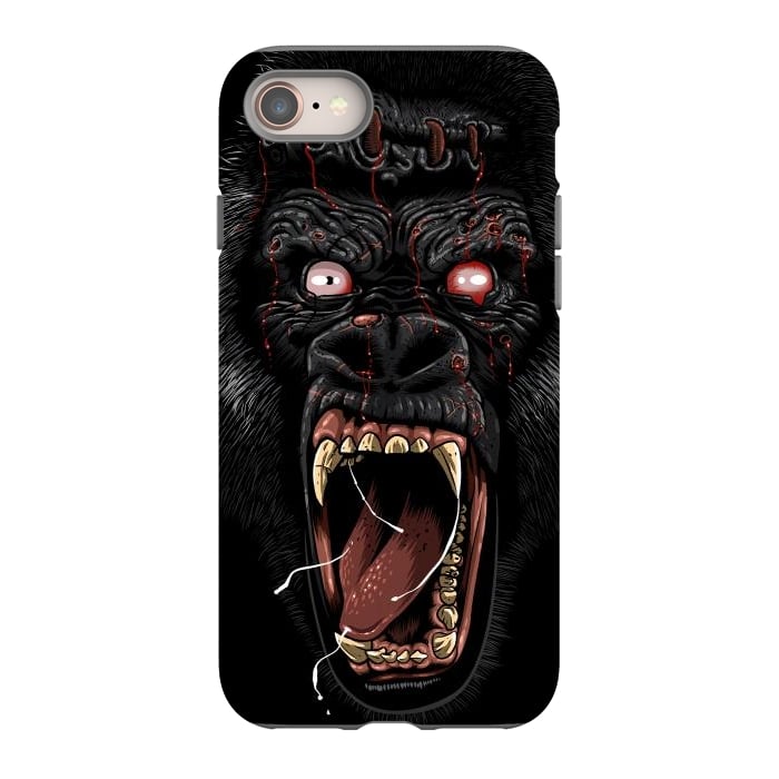 iPhone SE StrongFit Zombie Gorilla by Alberto