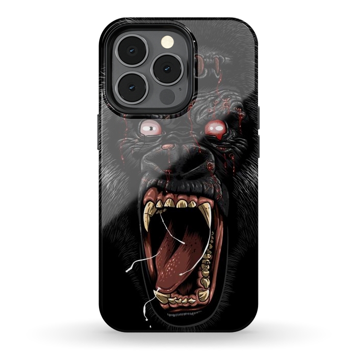 iPhone 13 pro StrongFit Zombie Gorilla by Alberto