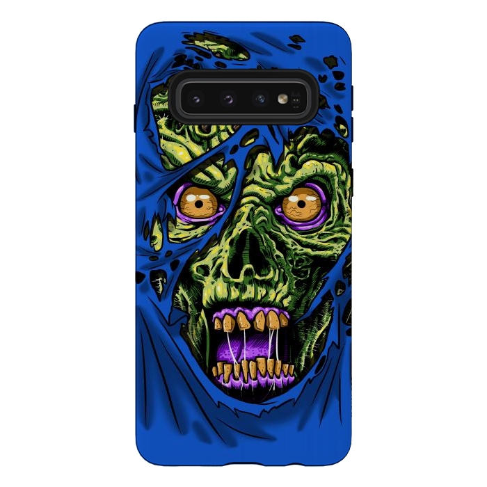Galaxy S10 StrongFit Zombie through your clothes by Alberto