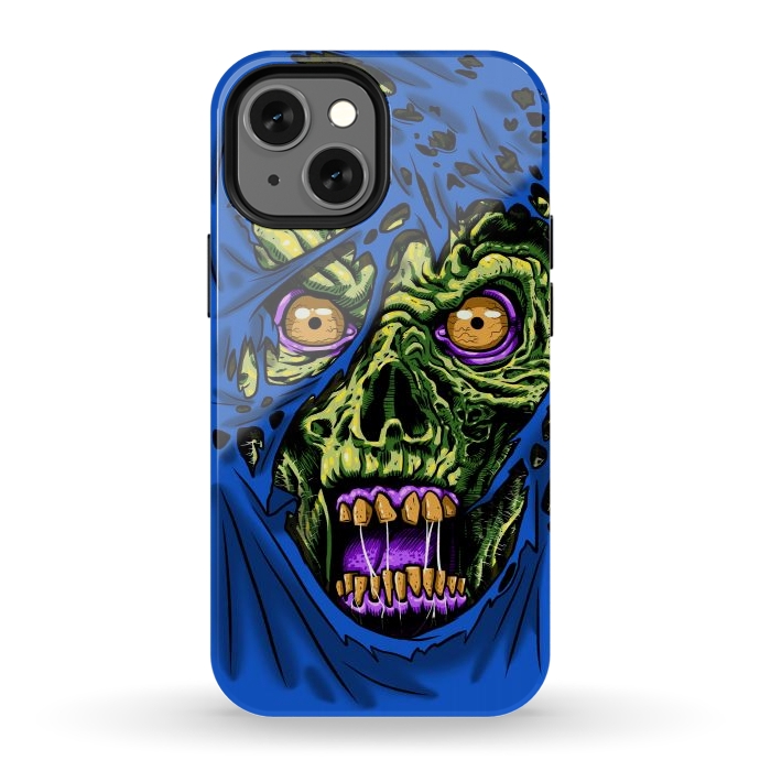 iPhone 13 mini StrongFit Zombie through your clothes by Alberto