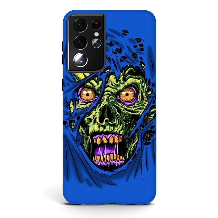 Galaxy S21 ultra StrongFit Zombie through your clothes by Alberto
