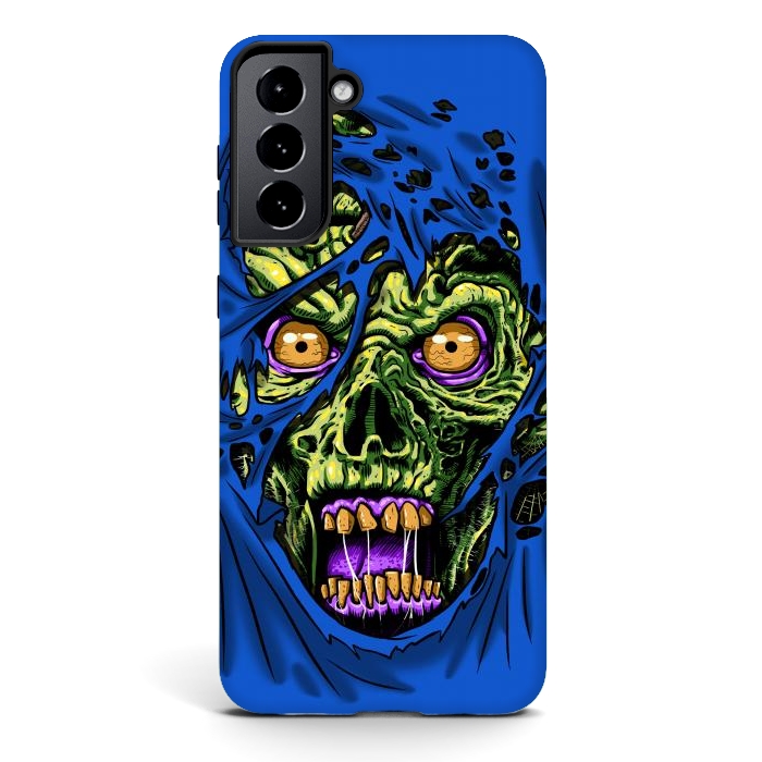 Galaxy S21 plus StrongFit Zombie through your clothes by Alberto
