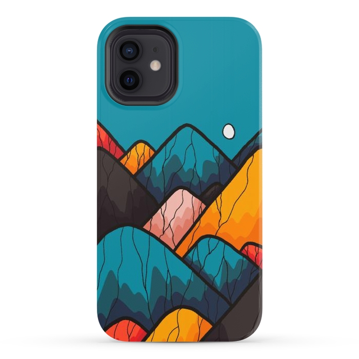 iPhone 12 StrongFit Round rock peaks by Steve Wade (Swade)