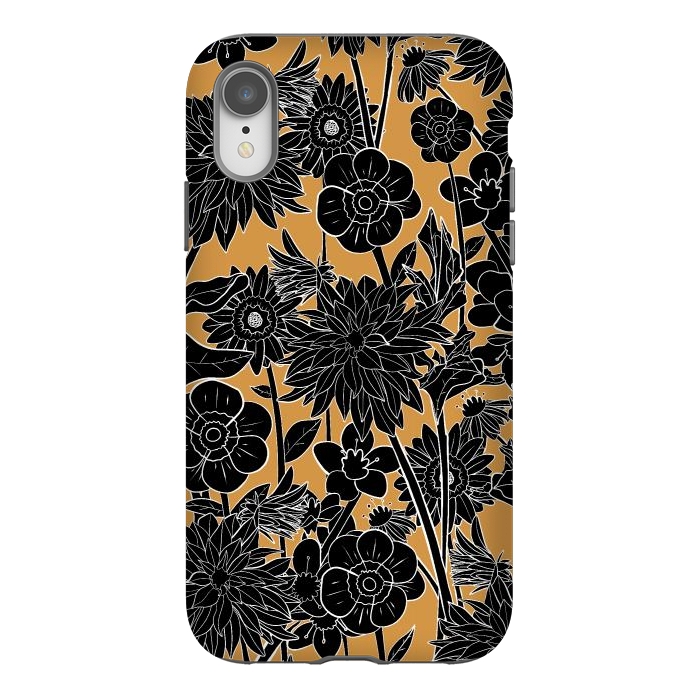 iPhone Xr StrongFit Dark gold spring by Steve Wade (Swade)