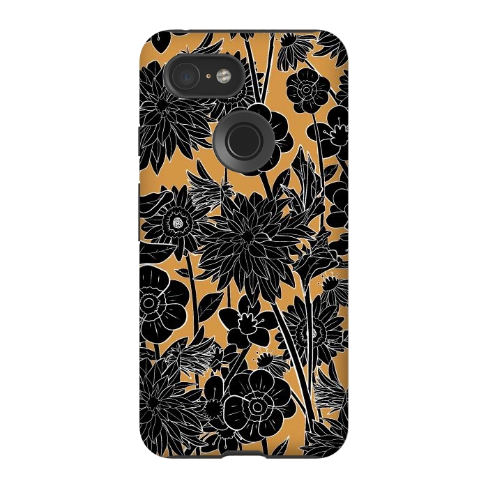 Pixel 3 StrongFit Dark gold spring by Steve Wade (Swade)