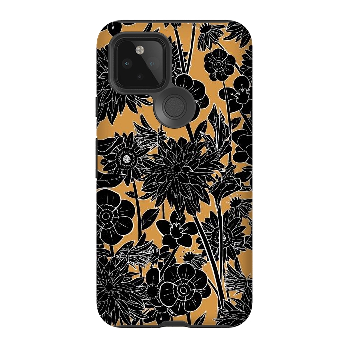 Pixel 5 StrongFit Dark gold spring by Steve Wade (Swade)
