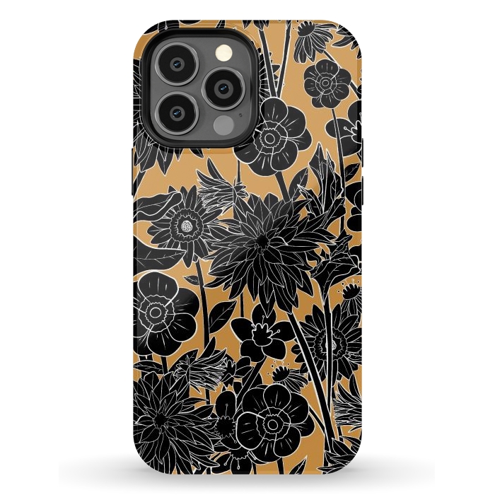 iPhone 13 Pro Max StrongFit Dark gold spring by Steve Wade (Swade)