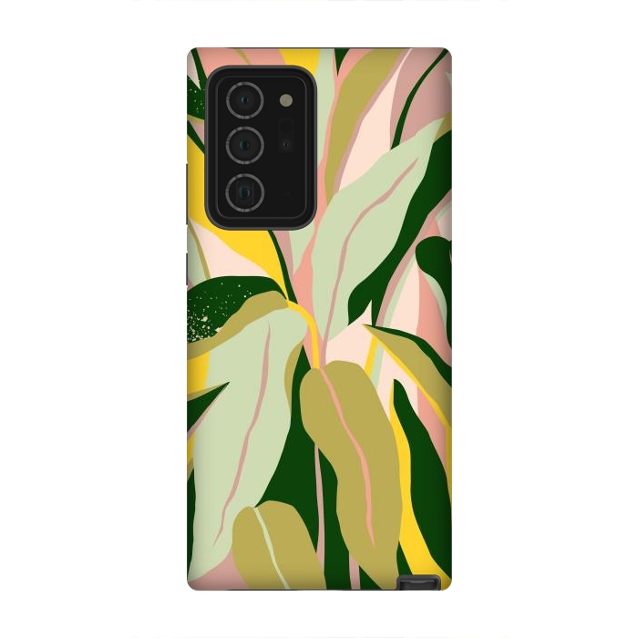 Galaxy Note 20 Ultra StrongFit Tropical Matisse Houseplant by Uma Prabhakar Gokhale