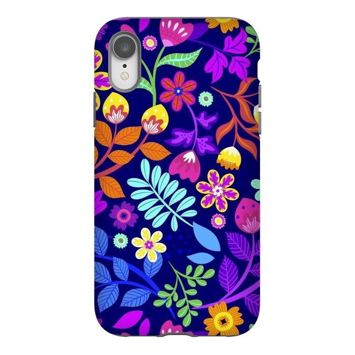 iPhone Xr StrongFit Cute Flowers by ArtsCase