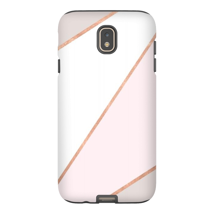 Galaxy J7 StrongFit GEO TIKKI ROSEGOLD by Monika Strigel