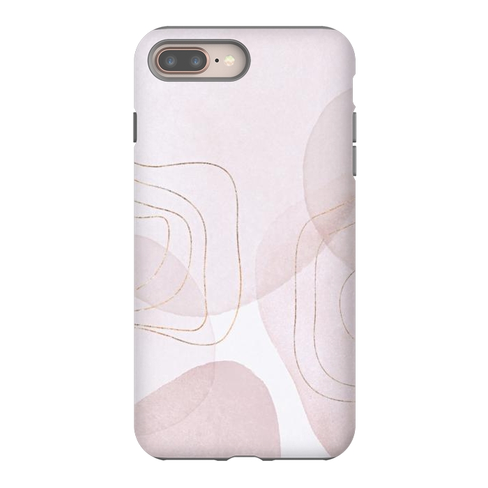 iPhone 8 plus StrongFit GRAPHIC ROSE  by Monika Strigel