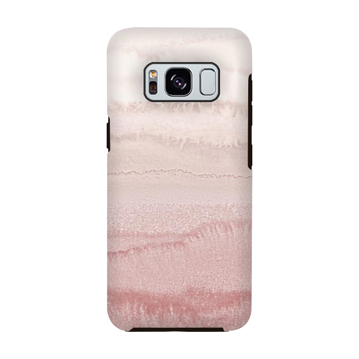 Galaxy S8 StrongFit WITHIN THE TIDES - BALLERINA BLUSH by Monika Strigel