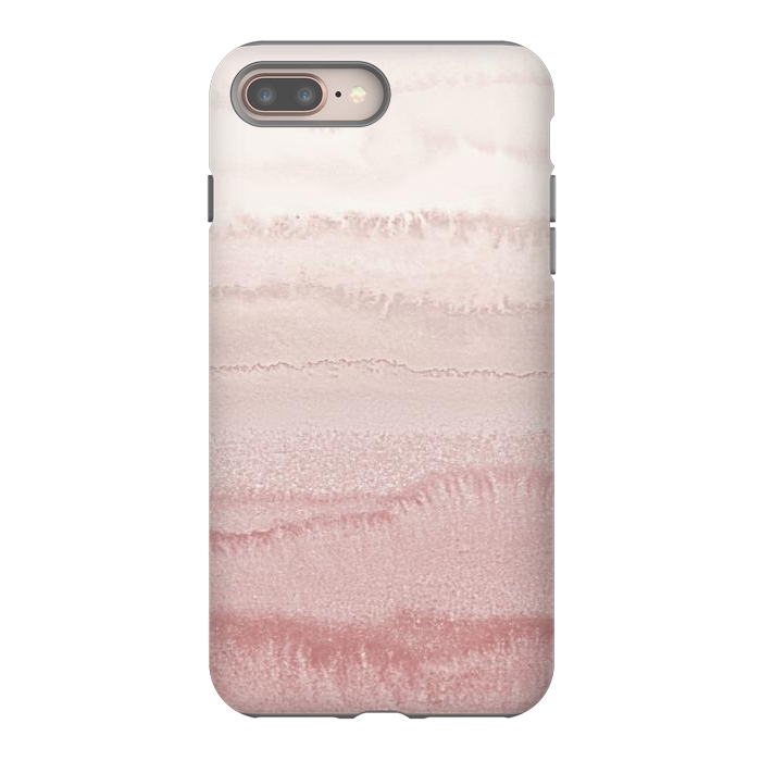 iPhone 8 plus StrongFit WITHIN THE TIDES - BALLERINA BLUSH by Monika Strigel