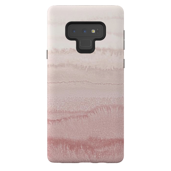 Galaxy Note 9 StrongFit WITHIN THE TIDES - BALLERINA BLUSH by Monika Strigel