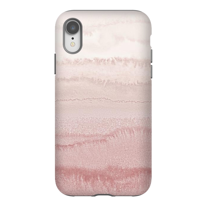 iPhone Xr StrongFit WITHIN THE TIDES - BALLERINA BLUSH by Monika Strigel