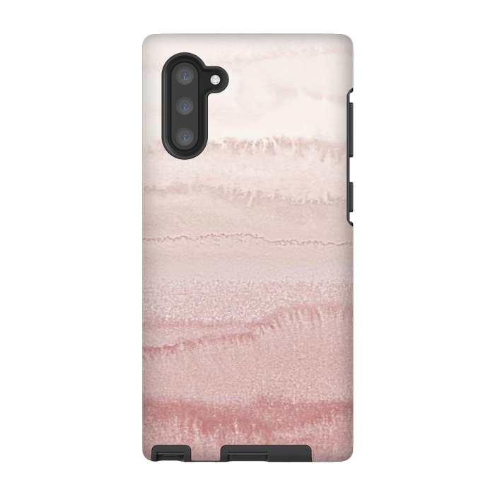 Galaxy Note 10 StrongFit WITHIN THE TIDES - BALLERINA BLUSH by Monika Strigel