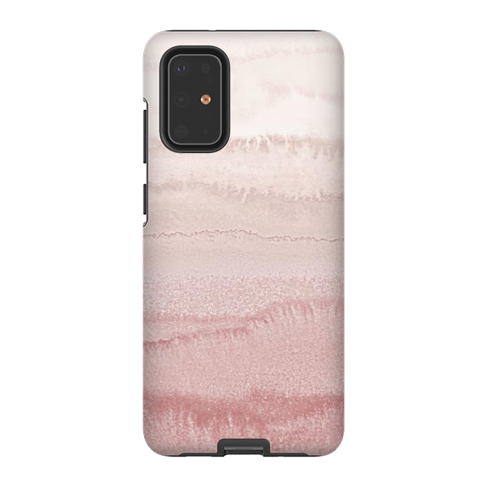 Galaxy S20 Plus StrongFit WITHIN THE TIDES - BALLERINA BLUSH by Monika Strigel