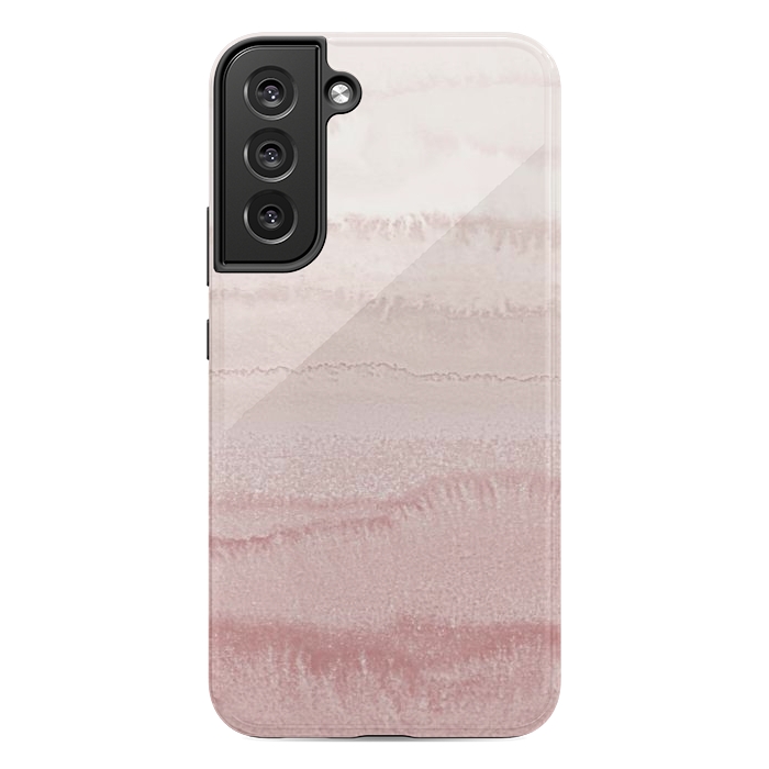 Galaxy S22 plus StrongFit WITHIN THE TIDES - BALLERINA BLUSH by Monika Strigel