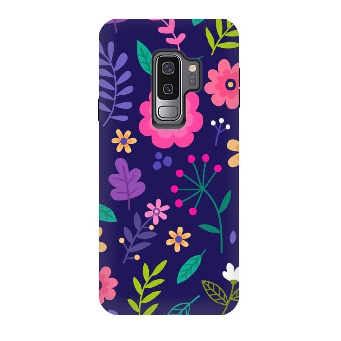 Galaxy S9 plus StrongFit Ditsy Flowers by ArtsCase