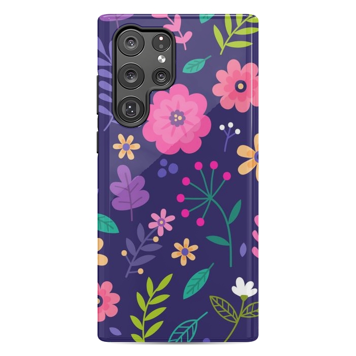 Galaxy S22 Ultra StrongFit Ditsy Flowers by ArtsCase