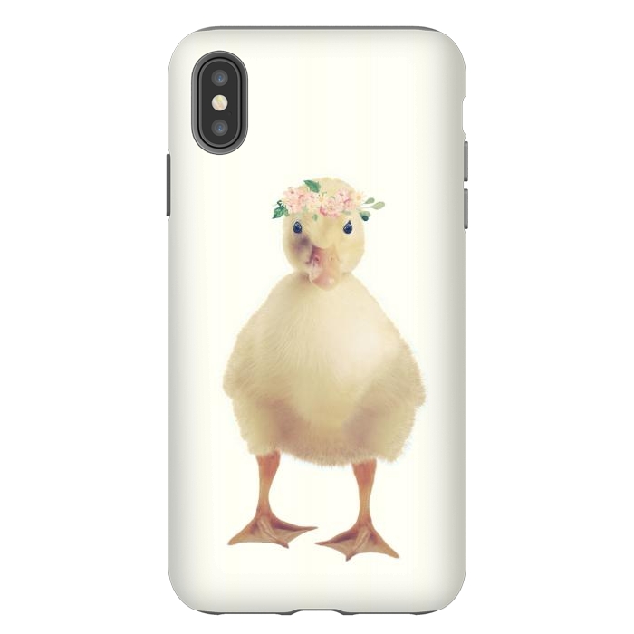 iPhone Xs Max StrongFit DUCKY DUCKLING by Monika Strigel