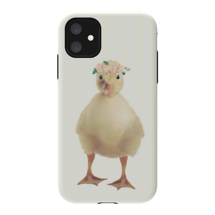 iPhone 11 StrongFit DUCKY DUCKLING by Monika Strigel