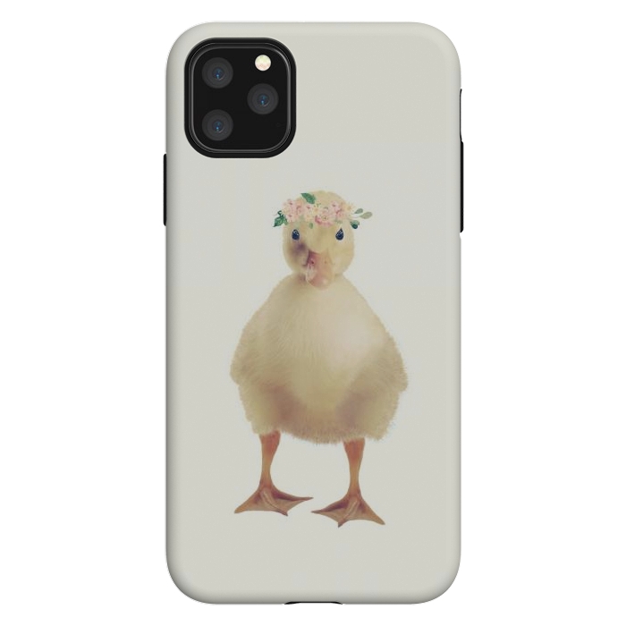 iPhone 11 Pro Max StrongFit DUCKY DUCKLING by Monika Strigel