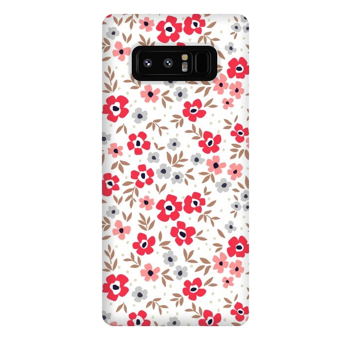 Galaxy Note 8 StrongFit Seamless Flowers ONE by ArtsCase
