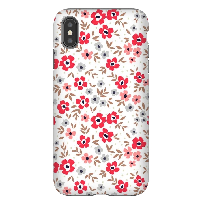 iPhone Xs Max StrongFit Seamless Flowers ONE by ArtsCase