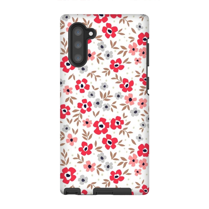 Galaxy Note 10 StrongFit Seamless Flowers ONE by ArtsCase