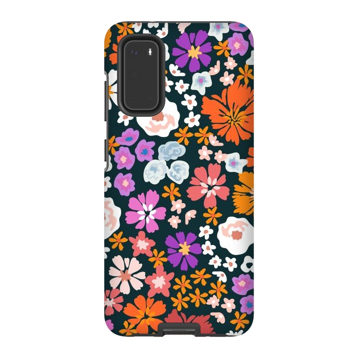 Galaxy S20 StrongFit WildFlowers TWO by ArtsCase