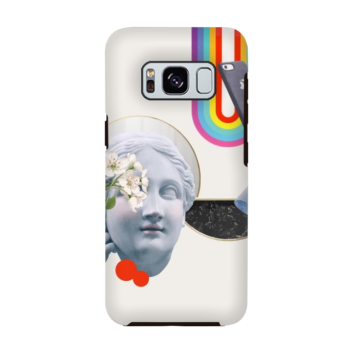 Galaxy S8 StrongFit Greek Goddess Rainbow Selfie by Pear iPhone by Uma Prabhakar Gokhale