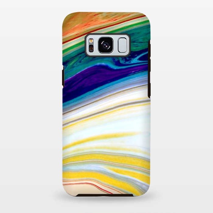 Galaxy S8 plus StrongFit Abstract Marble Background Creative Contemporary Liquid Design by ArtsCase
