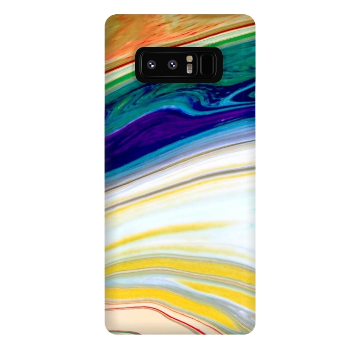 Galaxy Note 8 StrongFit Abstract Marble Background Creative Contemporary Liquid Design by ArtsCase