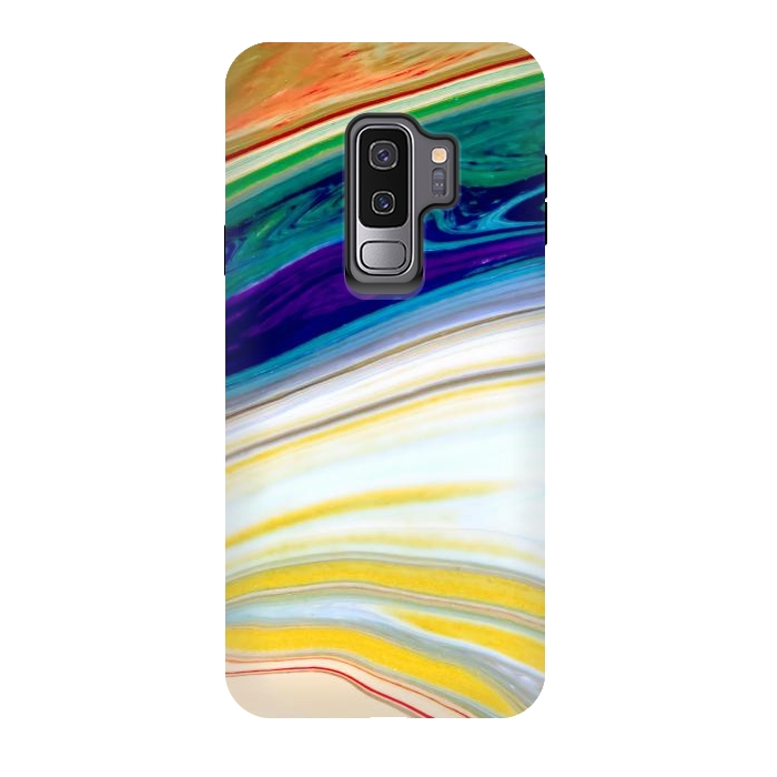 Galaxy S9 plus StrongFit Abstract Marble Background Creative Contemporary Liquid Design by ArtsCase