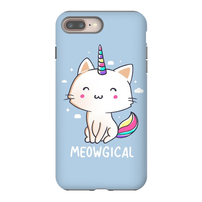iPhone 7 plus StrongFit Meowgical by eduely